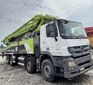 Camión Bomba de Concreto Zoomlion de Segunda Mano de 56m, Año 2019, con Motor Diésel de 180m/h y Componente Central del Motor - Product Image 1