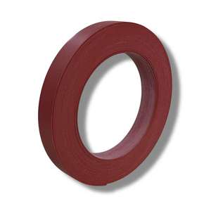 Bandas de borde de <span class=keywords><strong>Color</strong></span> liso 1,0*22mm cinta de ajuste de bandas de borde de <span class=keywords><strong>PVC</strong></span> rojo tiras de plástico flexibles para accesorios de muebles - Product Image 1