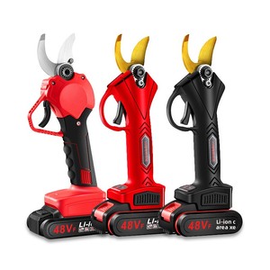 Tijeras Eléctricas para Podar Árboles Frutales, Agarre Antideslizante, Mango de Plástico Suave, Batería de Litio Inalámbrica, Acero con Alto Contenido de Carbono - Product Image 1