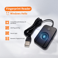 Lecteur d'empreintes digitales USB Bolan, scanner biométrique Windows Hello pour PC portable, Windows 7 8 10 11, connexion sans mot de passe