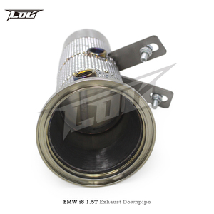 Collettore di Scarico BSK per <span class=keywords><strong>BMW</strong></span> I8 1.5T 2014-2023, Tubo a Flusso Libero con Sistema di Scarico Sportivo in Acciaio Inox - Product Image 3