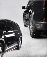 Marchepieds marchepieds latéraux convient pour Hyundai Palisade 2019-2024 2 pièces pédales de barre marchepieds accessoires de voiture