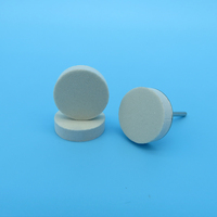 Tampon de ponçage rond pour pédicure, 10 pièces, 20mm 25mm, pour enlever les callosités de la peau morte