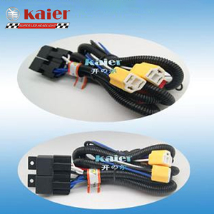 Kit de câblage de <span class=keywords><strong>phare</strong></span> Kaier H4, kit de câblage de <span class=keywords><strong>phare</strong></span>, faisceau de câblage de <span class=keywords><strong>phare</strong></span>, kit de câblage de <span class=keywords><strong>phare</strong></span> antibrouillard de voiture, amplificateur de luminosité automatique H7 H1 - Product Image 2