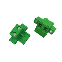 KF2EDGKM-7.62-5P Bornier enfichable femelle avec bride, 5 broches, pas de 7,62 mm, connecteur de câblage PCB à vis