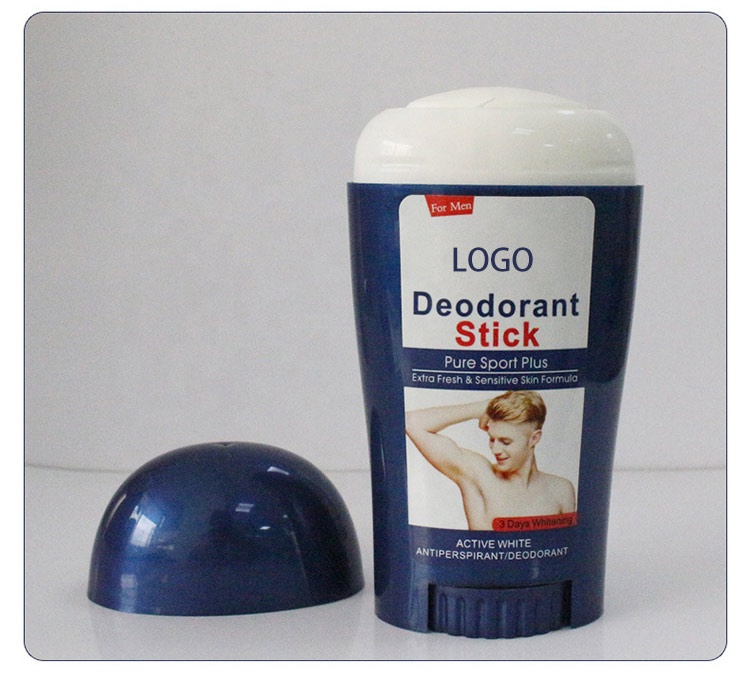 Private label Organic natural ingredients Long lasting cruelty free vegan deodorant stick for men