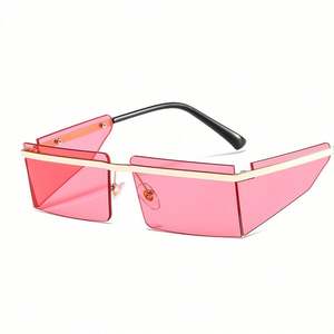 Gafas de Sol de Moda, Únicas, para Hombre y Mujer, Tamaño Grande, Protección UV400, Montura de una Pieza sin Aro, 2021 - Product Image 1