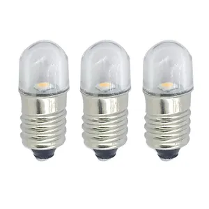 T10 1W 3V 4.5V 6V 12V 24V 48V 60V 110V 220V BA9S E10 Led חיווי הנורה Led נימה תאורת הנורה