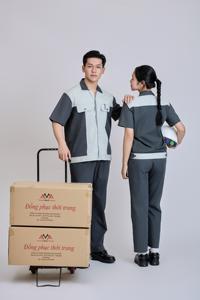 TC Fabric Respirant Durable Hi Visibility Workwear FMF Ensemble de vêtements de travail de sécurité à manches courtes en charbon de bois pour hommes du vietnamien - Product Image 3