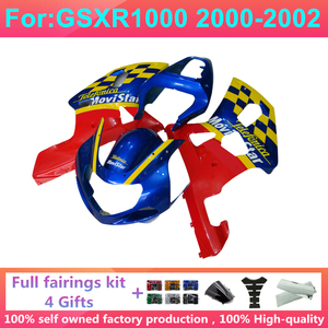 ชุดแฟริ่งฉีดขึ้นรูปสำหรับรถมอเตอร์ไซค์ GSXR1000 00 01 02 <span class=keywords><strong>GSXR</strong></span> 1000 K1 <span class=keywords><strong>K2</strong></span> 2000 2001 2002 ชุดแฟริ่งครอบตัวรถครบชุด Zxmt - Product Image 6