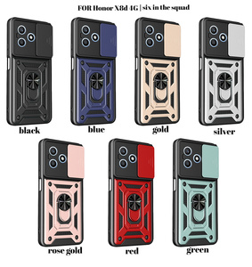 Funda Protectora Antigolpes con Anillo y Cubierta Deslizante para Cámara para <span class=keywords><strong>Honor</strong></span> X9d, Magic8 Lite, X6d, 600 Lite, X9c, <span class=keywords><strong>X8</strong></span> - Product Image 2