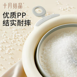 Bassin pliable en PP pour bébé October Crystal, petit lavabo pour nouveau-nés et tout-petits avec un design mignon - Product Image 4