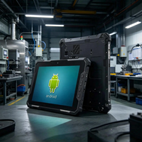 Tablette robuste 10,1 pouces Android 12 1920x1200 Écran tactile 5G Wi-Fi NFC Étanche Antichoc Environnement extérieur difficiles