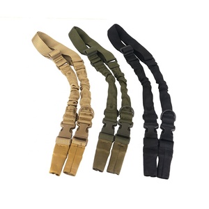 Élingue élastique tactique à deux points réglable en nylon de chasse avec crochets à dégagement rapide - Product Image 1