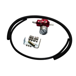 Régulateur de pression de carburant réglable Jdm Fpr 1 1 0 140 Psi pour Toyota, régulateur de gaz en aluminium avec jauge et tuyau - Product Image 3