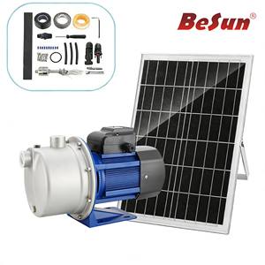 Pompa Solare BESU 1Hp 750W ACDC per Irrigazione Agricola, Pompa Centrifuga di Superficie ad Alta Portata, Prodotta con Energia Solare - Product Image 4
