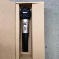 Microphone filaire dynamique Voxfull M220 avec réglage métallique, écho, câble et adaptateur