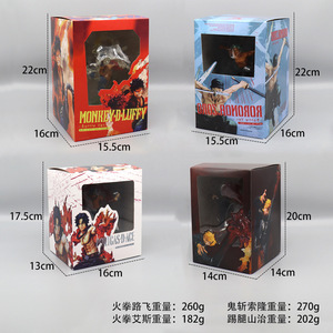 10 styles Ronoa Zoro Ghost 3 Knife <span class=keywords><strong>Luffy</strong></span> <span class=keywords><strong>Ace</strong></span> Sanji Anime PVC Model Collection Dolls Toys Gift Action Figures <span class=keywords><strong>Figurine</strong></span> - Product Image 4