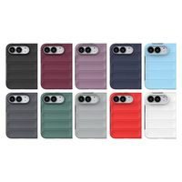 Étui de téléphone portable Skin-Feel Magic Shield pour iPhone Duo, antichoc, avec airbag, coque rigide en PC, coque arrière pour téléphone