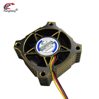 Ventilateurs de refroidissement micro de haute qualité 60x60x25mm 6025 Cadre métallique Roulements à billes en cuivre Moteur de ventilateur de refroidissement CC 60mm 12v 24v 48v