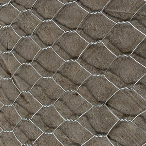 Malla de alambre hexagonal galvanizada con triple/cinco giros para gallineros y gaviones - Product Image 5