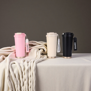 Mug isotherme de luxe en acier inoxydable Atlas avec logo personnalisé, isolation thermique de 6 à 12 heures, style américain, tasse de voyage pour l'extérieur - Product Image 6