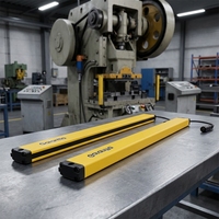 Tirai Cahaya Pengaman Ultra-tipis Garantta GLL dengan CE untuk Mesin Press Brake dan Mesin Stamping