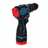Perceuse sans fil puissante 16,8 V sans balais, kit tournevis électrique à batterie lithium 2 vitesses, couple réglable pour atelier