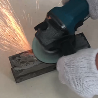KONSUN 4 pouces 680W/800W meuleuse électrique robuste 801 meuleuse d'angle compacte bricolage avec interrupteur à glissière pour le conditionnement de surface
