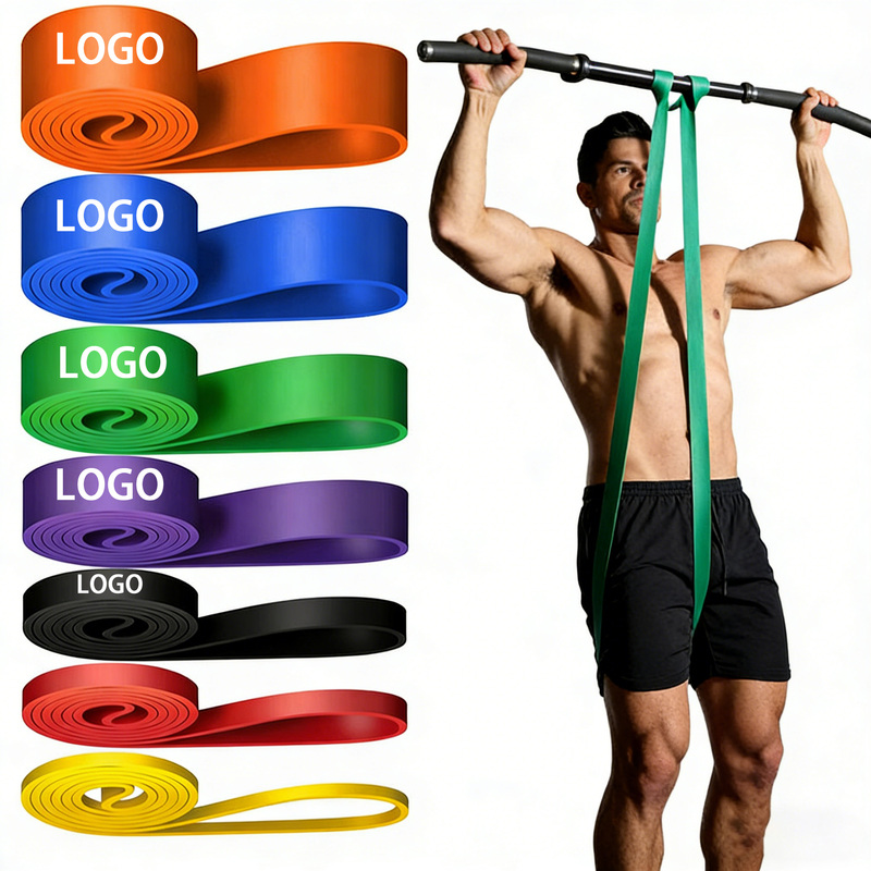 Custom Logo TPE Resistance Bands Set