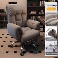 Chaise de bureau ergonomique, chaise de jeu confortable, chaise de bureau pour longues sessions, chaise de patron, chaise d'étude à domicile