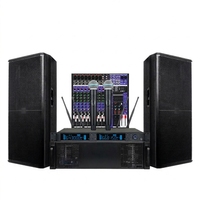 Sistem Audio Panggung GODI Professional Speaker Single 15-inci Deluxe Set High-Power 220V/110V untuk Pertunjukan Luar Ruangan