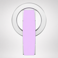 Support de téléphone et de bureau flexible en alliage d'aluminium magnétique Q5-A avec support annulaire pour utilisation au lit et option de logo personnalisé