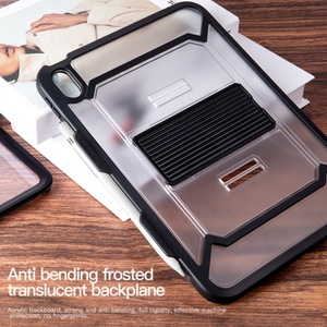 Funda Impermeable y Resistente a Golpes para Tablet iPad 9.ª Gen. 10.2, Air 10.9, Pro 11, Carcasa Protectora de PC Esmerilada con Soporte y Ranura para Lápiz - Product Image 2
