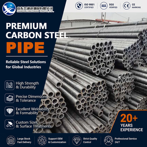 ท่อเหล็กคาร์บอน Q235B A283 Gr.C SAE 1020 อบอ่อนขนาด 60.3 มม. Sch10 EN 10216-1 สำหรับการผลิตหม้อไอน้ำ - Product Image 1