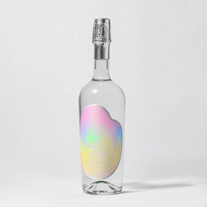 Bouteilles de liqueur, de <span class=keywords><strong>vin</strong></span> et de vodka en verre plat de haute qualité, fabriquées à la main, 375 ml, 500 ml, 750 ml, design élégant et tendance - Product Image 4