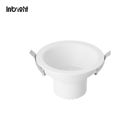 Downlight LED encastré à encoche profonde 90 °   Angle de faisceau anti-éblouissement 40 °   Diffuseur en aluminium moulé sous pression pour hôtel