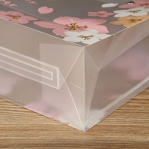 Custom Logo Printed Foldable PVC Material Handbag Waterproof Plastic Storage <b>Bag</b> for Home Organization - Product Image 3