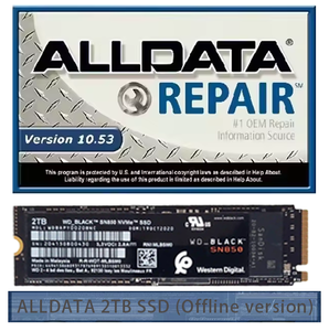 Hot Bán Alldata 10.53 2Tb Tất Cả Các Dữ Liệu Tự Động Sửa Chữa Phần Mềm 24-Trong 1 Xe Công Cụ Máy Quét Ổ Cứng Công Cụ Chẩn Đoán Công Cụ - Product Image 2