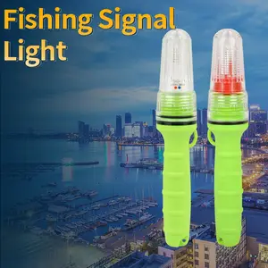 Perahu Laut Menarik Lampu Jaring Tahan Air Bawah Air Led Surya Sinyal Memancing Cahaya Jaring Ikan