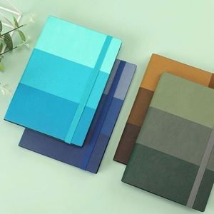 Carnet A5 en PU, couverture rigide, élastique, couverture composite haut de gamme, logo personnalisé pour entreprise, promotion en gros - Product Image 3