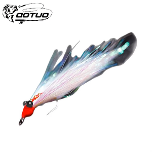 Aotuo เหยื่อล่อรูปกุ้งแบบนิ่มสำหรับตกปลาน้ำจืดปลากะพง - Product Image 1
