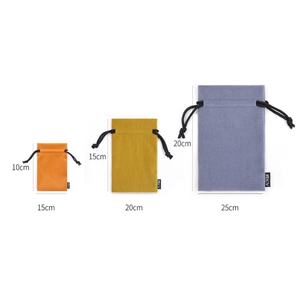 Sacs cadeaux en toile personnalisés de haute qualité, pochettes en coton mousseline imperméables avec cordon de serrage pour emballage de bonbons de Noël et de mariage, avec logo - Product Image 2