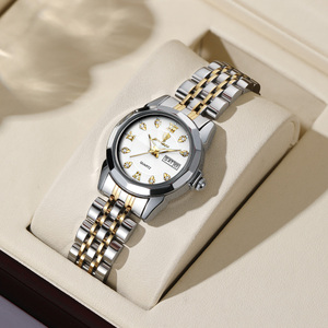 Orologio da <span class=keywords><strong>Donna</strong></span> Gohuos 7810 con Movimento al Quarzo, Quadrante Rotondo, <span class=keywords><strong>Design</strong></span> Semplice e Lussuoso, Moda Business, Impermeabile con Calendario - Product Image 4