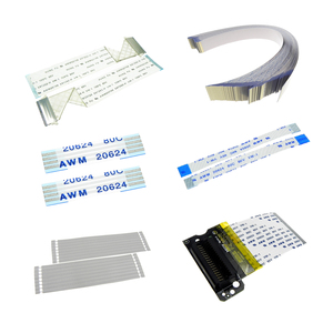 Ensamblaje de cable Ffc plano opuesto flexible de 16 Pines de paso de 1mm personalizado <span class=keywords><strong>para</strong></span> computadora - Product Image 5