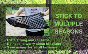 Vassoi per gocciolamento quadrati in plastica leggera e resistente materiale per piante da esterno/giardino Microgreens piantina idroponica - Product Image 2