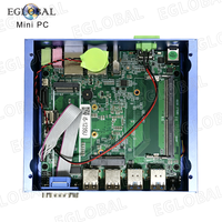 Mini PC EGLOBAL Intel Core I7-10610U, 4 Núcleos, 8 Subprocesos, 4 MB de Caché, hasta 4.9 GHz, 8 Puertos USB, 2 Pantallas, 2 LAN, 2 COM, Multipuerto, el Mejor Mini PC con Ventilador