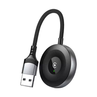 Adaptateur sans fil CarPlay Car Convert Navigation & GPS Adapter Dongle Android Auto Dongle Filaire à Wireless CarPlay