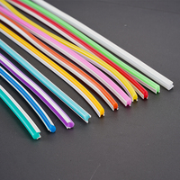 Gloriva 2ème Génération Bande LED Néon Flexible 6mm 120 LED/m DC12V Gel de Silice IP20 Gradation Réglable Certifié CE pour Enseignes Néon Hôtels/Maisons