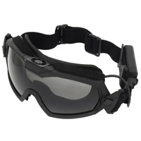 Lunettes tactiques anti-buée améliorées, équipement de protection individuelle pour le paintball et la chasse, lunettes de protection oculaire de sécurité, régulateur